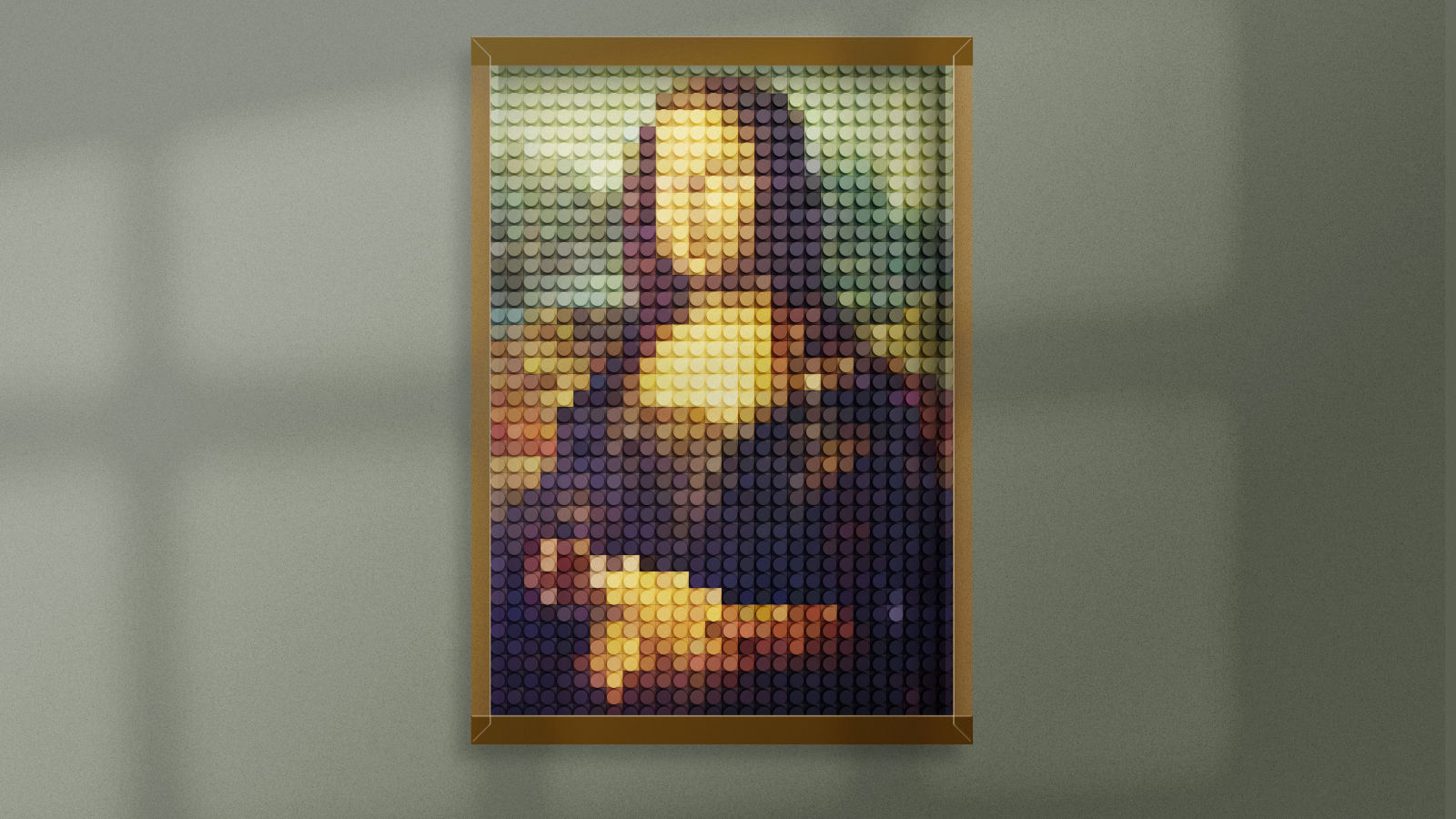 Lego Mona Lisa
